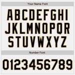Maglia da baseball personalizzata nera autentica a righe oro antico bianco Maglia da baseball personalizzata nera autentica a righe oro antico bianco