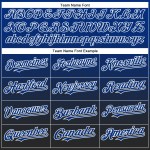 Maglia da baseball personalizzata Fade Royal, bianca e nera, autentica e alla moda Maglia da baseball personalizzata Fade Royal, bianca e nera, autentica e alla moda
