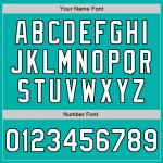 Maglia da baseball Forme 3 colori autentica bianca e nera con braccio Aqua personalizzata Maglia da baseball Forme 3 colori autentica bianca e nera con braccio Aqua personalizzata