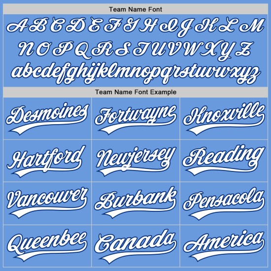 Maglia da baseball bianca-blu chiaro personalizzata, retrò, autentica Maglia da baseball bianca-blu chiaro personalizzata, retrò, autentica