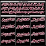 Maglia da baseball personalizzata nera, autentica, stile retrò, in cremisi e bianco Maglia da baseball personalizzata nera, autentica, stile retrò, in cremisi e bianco