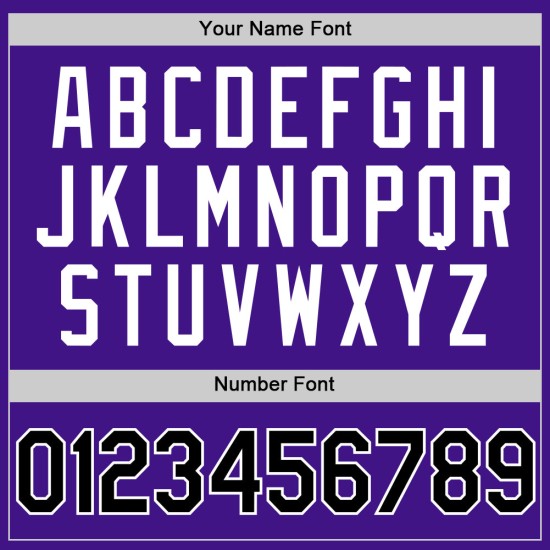 Maglia da baseball personalizzata viola autentica, stile retrò, nera e bianca Maglia da baseball personalizzata viola autentica, stile retrò, nera e bianca