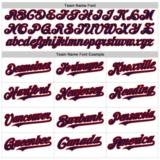 Maglia a righe autentica da baseball, sfumata, blu navy-rossa, moda, bianca, personalizzata Maglia a righe autentica da baseball, sfumata, blu navy-rossa, moda, bianca, personalizzata