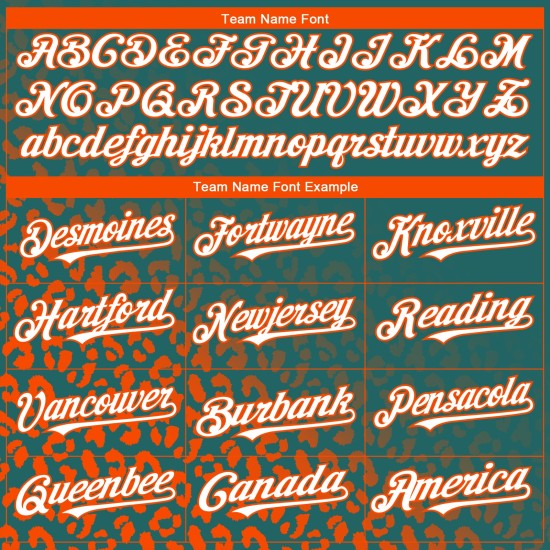 Maglia da baseball con stampa autentica 3D Fade Design personalizzata leopardata bianco-arancione Maglia da baseball con stampa autentica 3D Fade Design personalizzata leopardata bianco-arancione