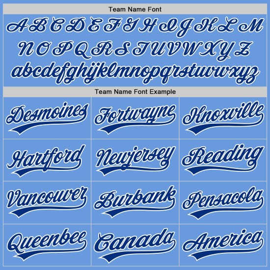 Maglia da baseball personalizzata Light Royal-White, autentica, blu retrò Maglia da baseball personalizzata Light Royal-White, autentica, blu retrò