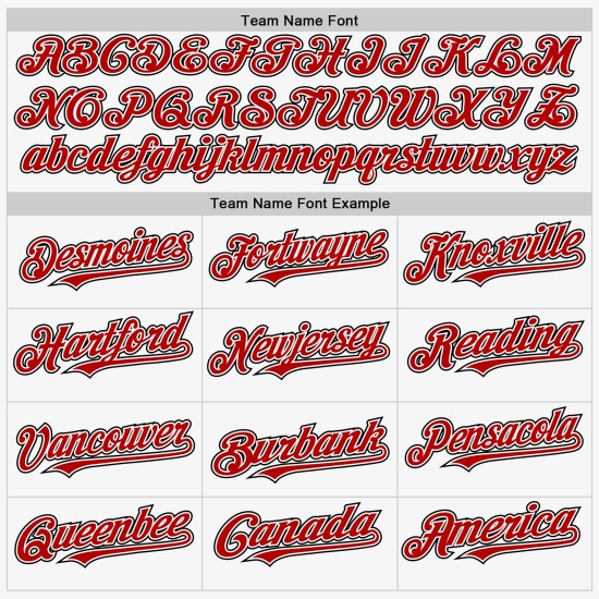 Maglia da baseball bianca autentica rossa e nera personalizzata senza maniche Maglia da baseball bianca autentica rossa e nera personalizzata senza maniche